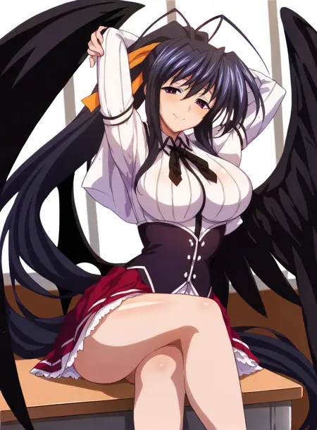 Akeno Himejime-Highschool DxD (Mobage Style)