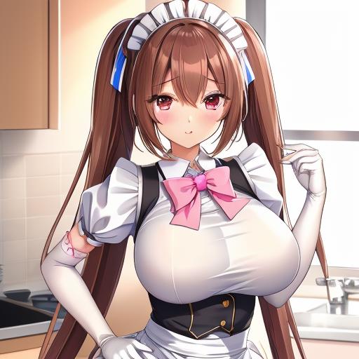 Myoudou Mei - i明堂 萌依- Milk Factory / みるくふぁくとりー / Oppai Meido Gakuen! image by Reruek