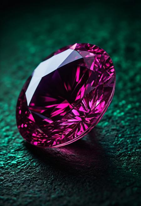 DB4RZ style painting,hyperdetailed dyanamic photography , based onRhodolite Garnet: A black to reddish-purple crystal, emerald,   , focus on emerald, motion, , Ultra Realistic Style , shallow depth of field, vignette, highly detailed, high budget Hollywood film, cinemascope, moody, epic, gorgeous, dark colors , detailed, low light, darknes, limited colors, black, detailed background, focus on character , depth of field, color explosion, intricated background, life, vivid colors , realsitic,