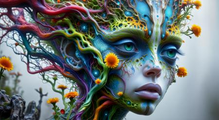 ORIGINAL PROMPT: surrealistic weirdness, the living threads of life
PRODUCTION PROMPT: Original prompt was used. <lora:cg_concept_style:0.64> <lora:dr_diffusion_negative-detail_enhancer_pnte_2_0:-0.42>