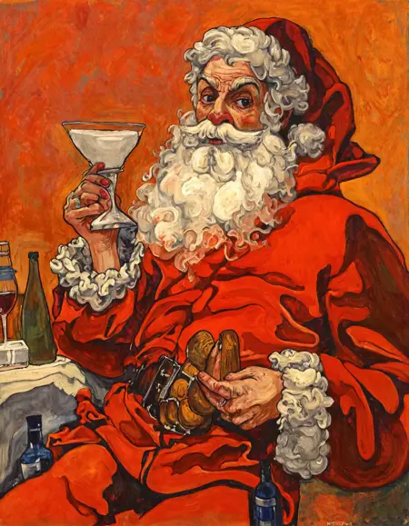 Egon Schiele - Painting Style