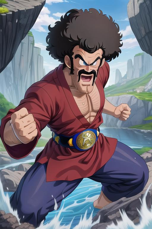 Mr. Satan/ミスター・サタン - Dragon Ball | Character image by Yumakono