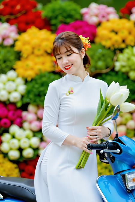 FLUX-AO DAI HANOI - By MDNguyen v1.0