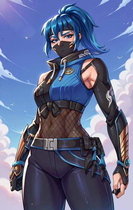 Shadow Blade Hope / Fortnite / (NSFW/SFW) SDXL LORA PONY v1.0