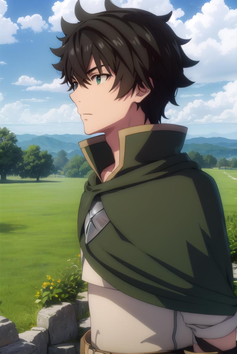 Naofumi Iwatani (岩谷 尚文) - The Rising of the Shield Hero (盾の勇者の成り上がり) image by nochekaiser881