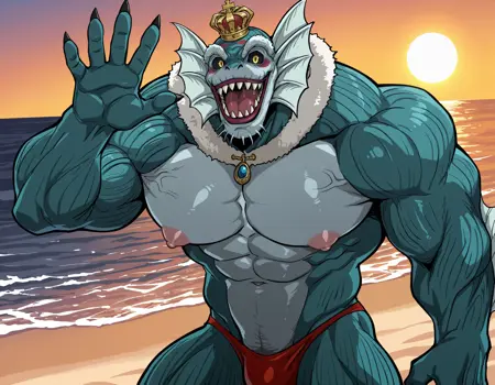 sea king - one punch man ( Illustrious )