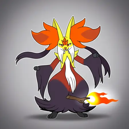 delphox mega, (pony)