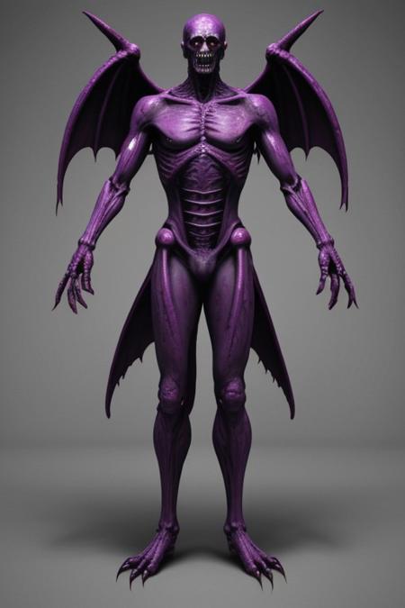 Zombie Dragon God:
The cobra, which was infected by the zombie virus and turned into a giant zombie, has many holes in its body. In the holes, rotten flesh and broken bones can be seen, as well as pus flowing out and maggots crawling on the carrion.
It has an S-shaped appearance, purple skin color, human-like limbs, and two pairs of fleshy wings. The forelimbs are the skeleton of one pair, and the wing flesh is red.
FHD, masterpiece, realistic style.