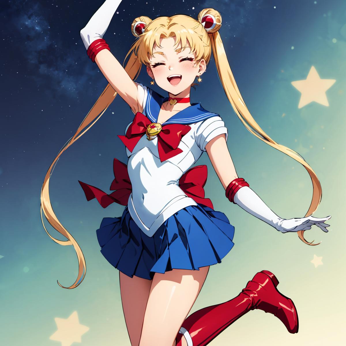 Sailor Moon / Usagi Tsukino (Sailor Moon) - Lora image by jibunsagasinotabi
