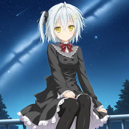 Hotaru Rinne (萤铃音) | AstralAir no Shiroki Towa (星辰恋曲的白色永恒) | NoobAI