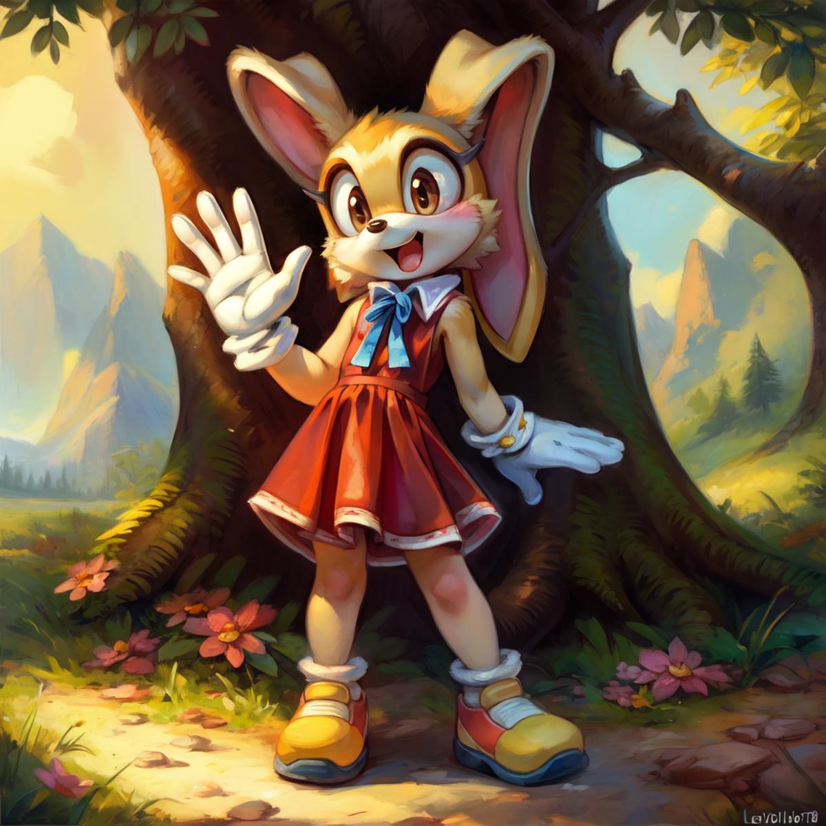 Cream The Rabbit image by Aigenerater