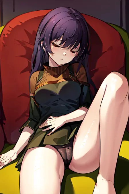 Sleeping on couch