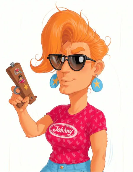 [Milton Bradley (Andrew S Berton and Micheal Gray)] 13 Dead End Drive 90's Boardgame Character Art Style Illustrious