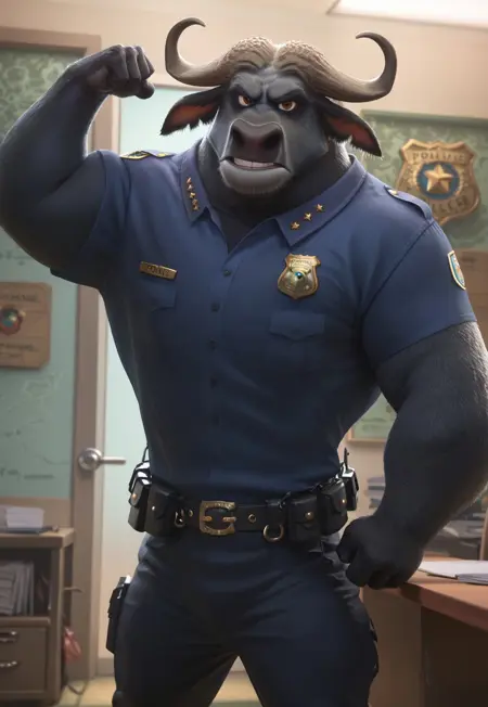 Chief Bogo (Zootopia) - Pony