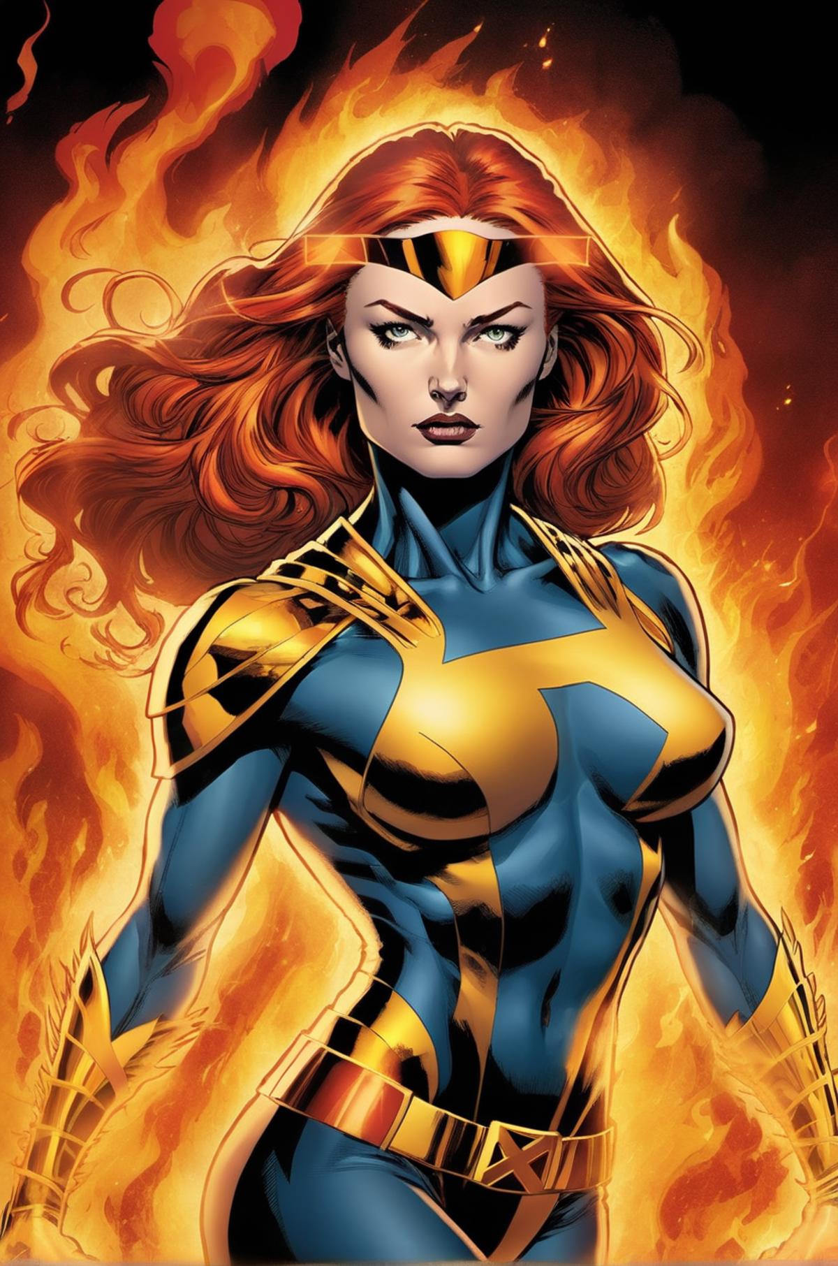 SDXL Marvel Jean Grey image by ainow