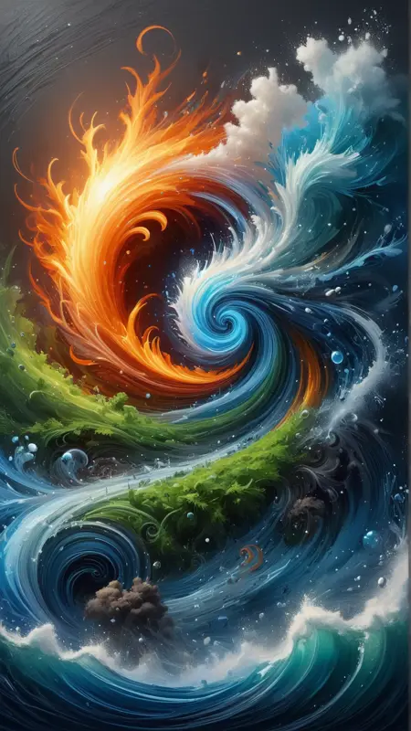 Element Mix Style 🔥🌊🌿💨 [SDXL]