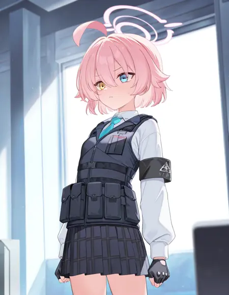 Takanashi Hoshino / 小鳥遊 ホシノ (Young) (First Year)