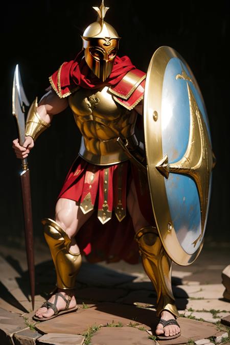 h0pl1t3, armor, hoplite, helmet, shield, female/male,