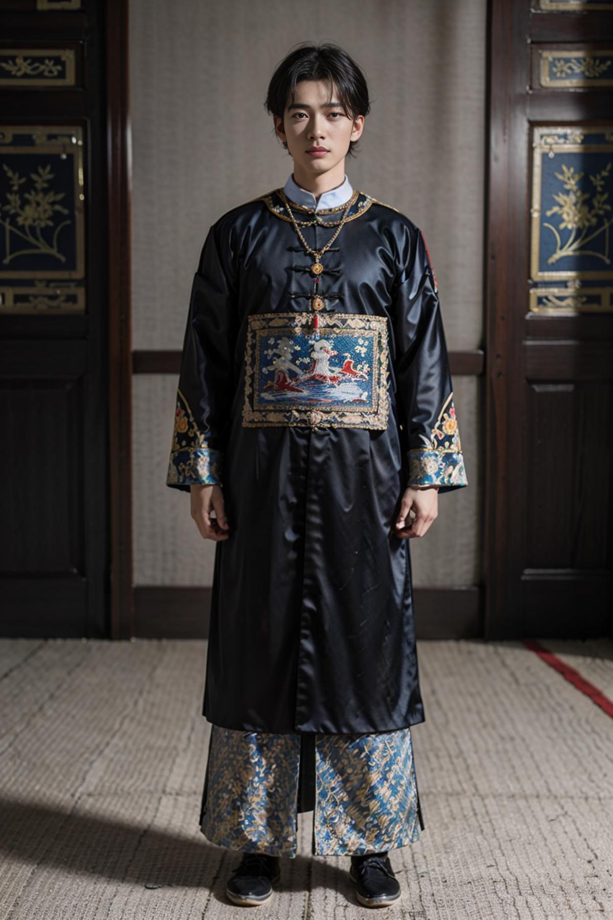 清代男性官服【出图不稳定，tag极长】 image by update