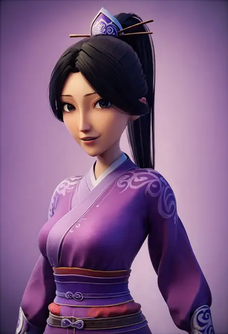 [PONY] Mrs. Yin | 殷夫人 | (Cartoon movie: Ne Zha 2 | 哪吒2：魔童闹海)