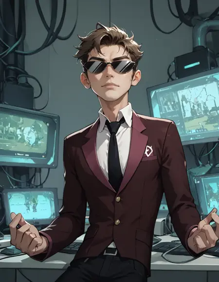 Helluva Boss - Agent 1 - Pony