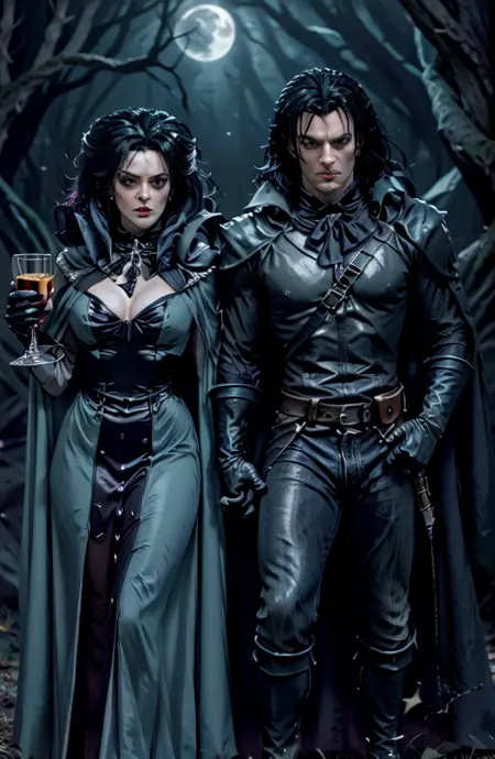 The Von Carstein Couple - Classic Warhammer Fantasy