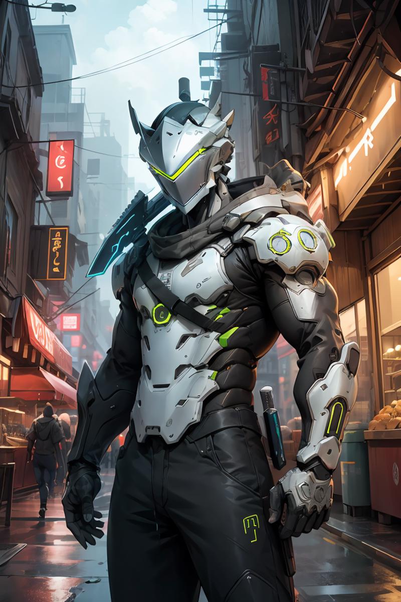 Genji Overwatch image by aji1