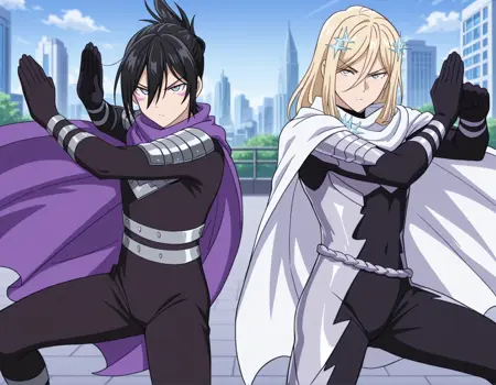 Speed-o'-Sound Sonic & Flashy Flash (One-Punch Man)