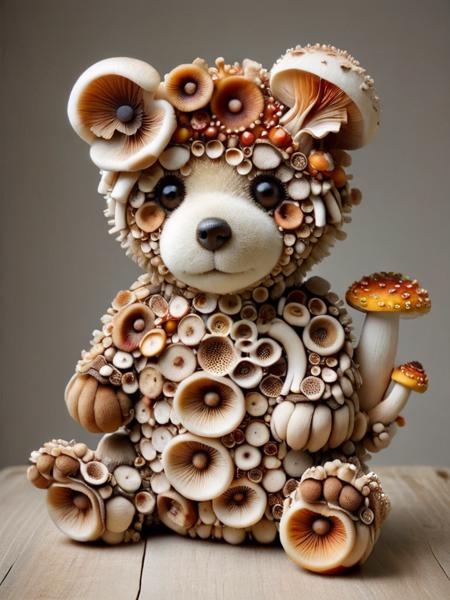 teddybear, mushroomz  <lora:mushroomz:1>