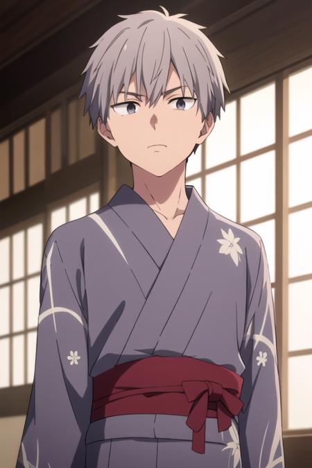 shiki_tademaru grey hair