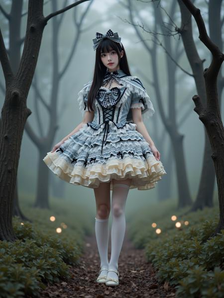 [Flux.1 D][Realistic] Lo Dress Collection | 洛丽塔裙子集合 Style 8