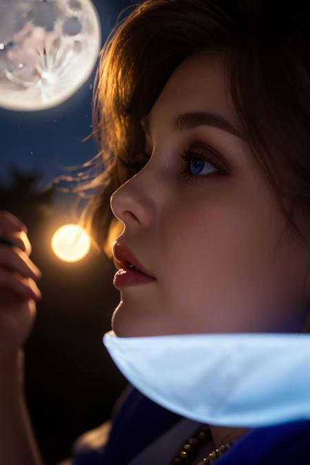 ((Extraordinary)), ((Meticulous)), ((Mind-blowing)), ((Impressive)), ((Unparalleled)), ((Stunning)), women, Russian descent Woman, Russkiy, Russian woman, photograph, Image, Picture, Snapshot, moonlight, Moonlit atmosphere, Moonlit, Moonbeam, macro lens, High magnification, Close-up lens, Small details