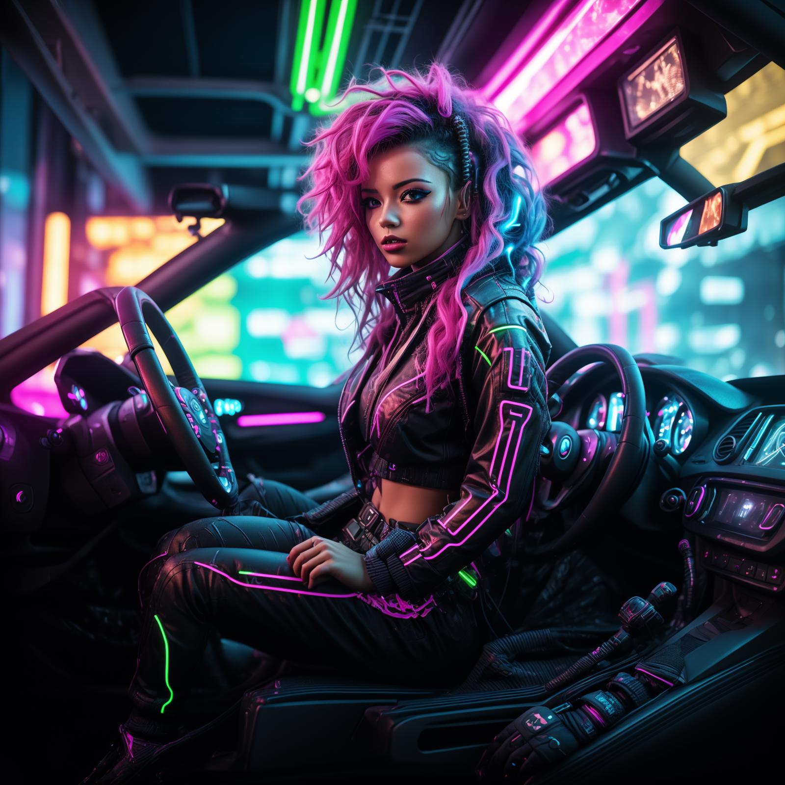 CyberPunk image by vrgamedevgirl