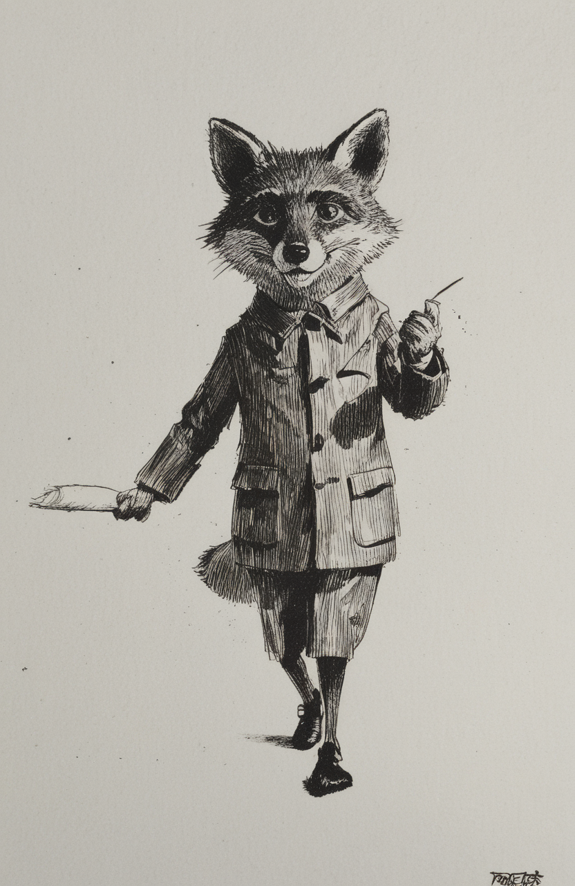 etching__alternative_movie_poster_for__fantastic_mr__fox___-the_mona_lisa_3078944562.png