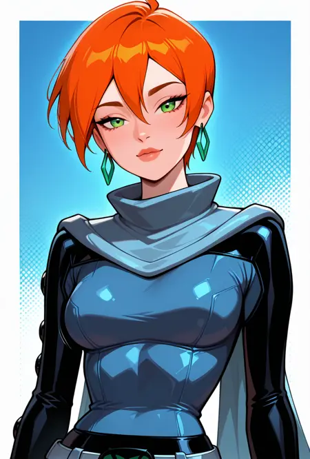Future Gwen Tennyson -- Ben 10 Classic illust