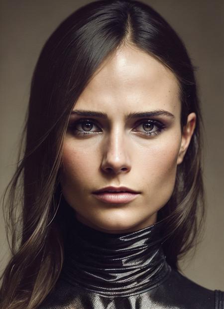 A stunning intricate full color portrait of (sks woman:1), wearing a black turtleneck, epic character composition, by ilya kuvshinov, alessio albi, nina masic, sharp focus, natural lighting, subsurface scattering, f2, 35mm, film grain, <lora:locon_jordana_v1_from_v1_64_32:1.3>