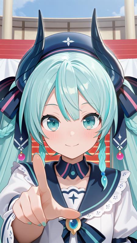 初音未来[召唤师] YYB & 葱韵环京 版-博歌乐（Hatsune Miku[Summoner] YYB & Congyun Huanjing Version-Vocaloid） IllustriousXL