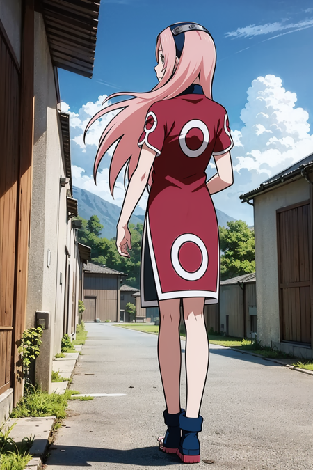 Haruno Sakura (Naruto) LoRA - lykon_v1, Stable Diffusion LoRA