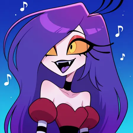 Grey girl | Hazbin Hotel
