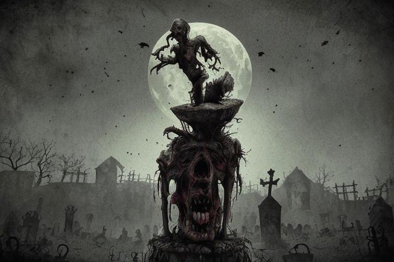 Creepy Macabre Illustrations for Scary Stories image by neoglyph404