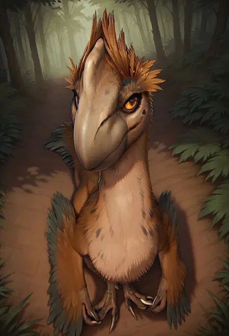 gigantoraptor (Jurassic world)
