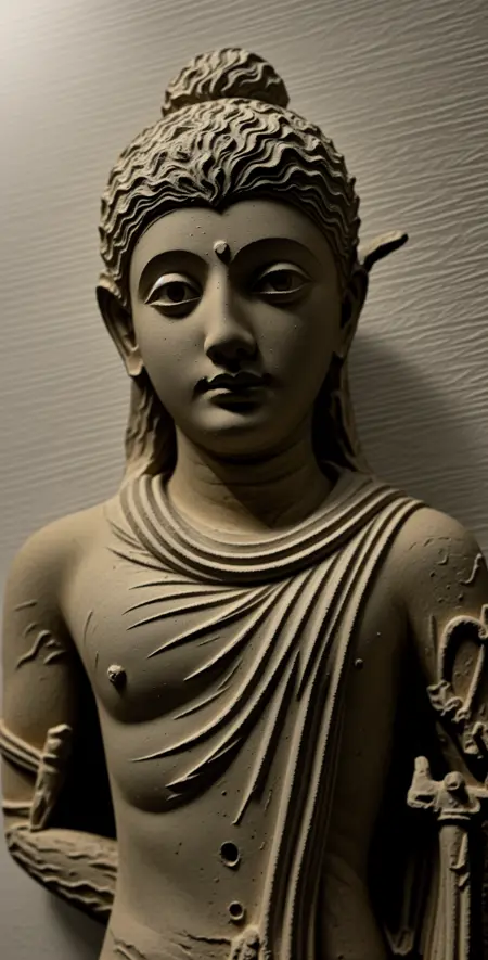 Gandhara Buddha statue 犍陀罗佛像