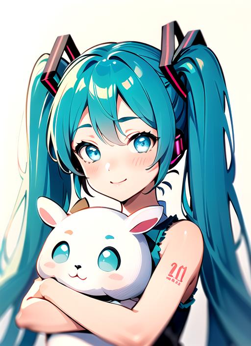 Hatsune Miku (with shiny eyes) image by Herrscher_AGGA2023