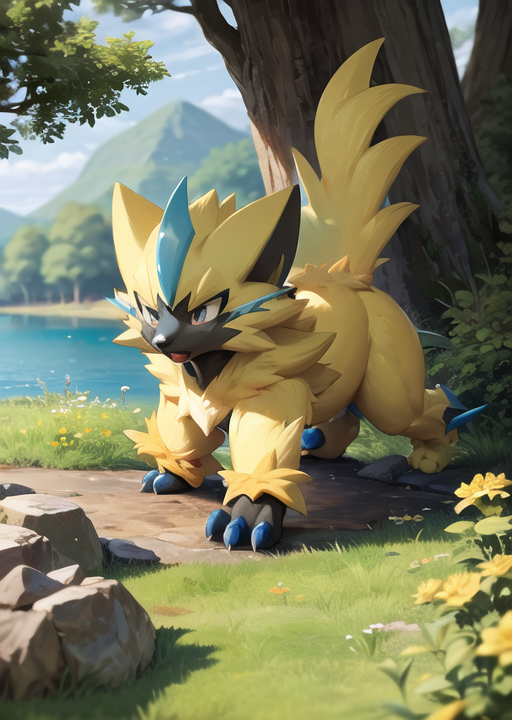 Zeraora - Pokemon | Pocket monsters image by Tomas_Aguilar