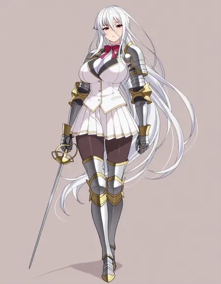 Ruriko Miyako: [Sei Brunehilde Gakuen Shoujo Kishidan to Junpaku no Panty The Animation (OVA)] 都 瑠璃子