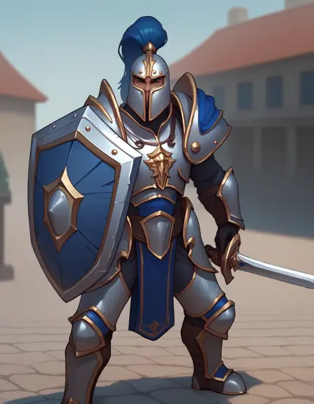 Warcraft Footman Armor