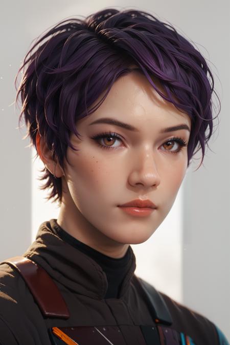 Sabine Wren from The Mandalorian [Pony] Short Hair Version