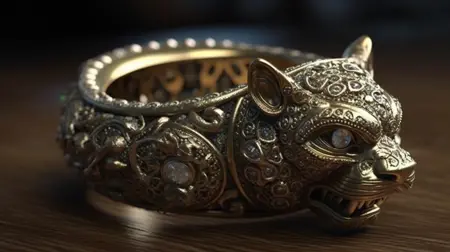 XSarchitectural-Animal ring