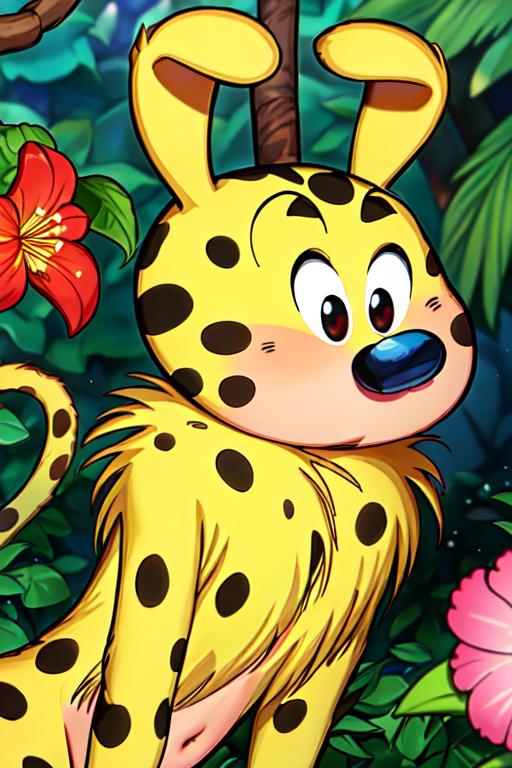 Marsupilamie (Spirou and Fantasio, the Marsupilami) image by El_Randolo