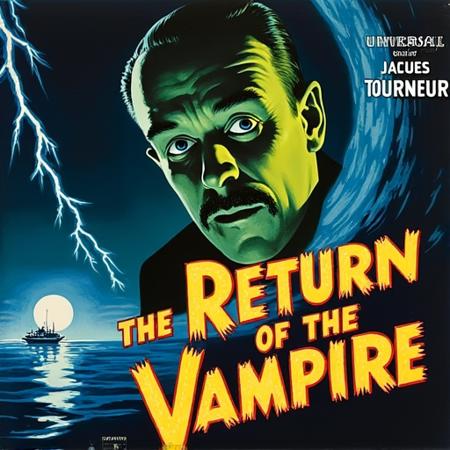 Grosz Art Style: Universal Monsters Horror Movie Posters V1